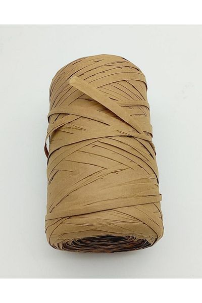 angel çanta aksesuar Medium Straw Color Angel Raffia Rope