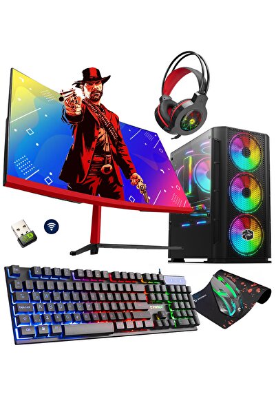 Zeiron Rgx770 Ryzen 5 3600 32gb 256gb M.2+1tb Gtx1650 24" 165hz Oyuncu Masaüs...