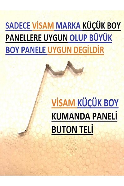 Visam Kumanda Paneli Buton Yayı