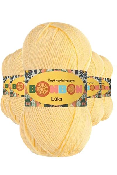 aykashop 5 Pieces Luxury Booties Floss Wool Baby Yellow 98292