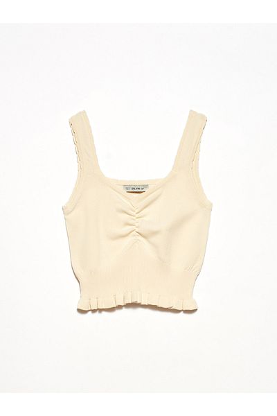 Dilvin Unterhemd - Beige - Slim Fit