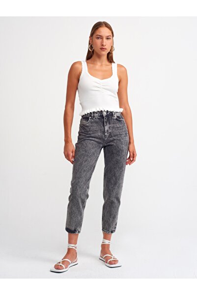 Dilvin Women's Ecru Collar Drawstring Strap Athlete 101A02650