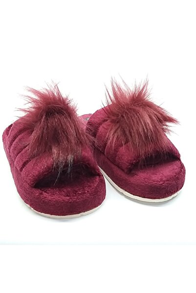 Settimo Bordo Ponponlu Peluş Havlu Ev Terliği