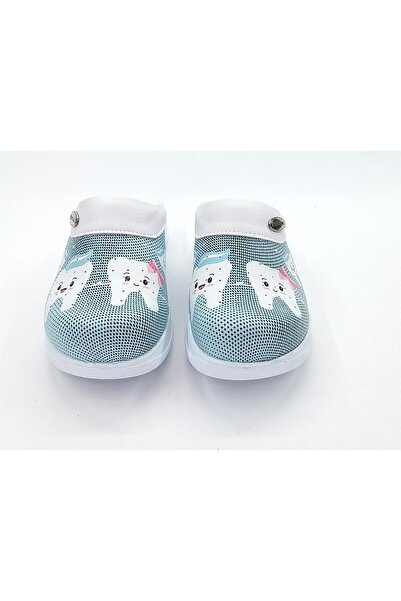 Settimo Diş Baskılı Tam Ortopedik Sabo Terlik