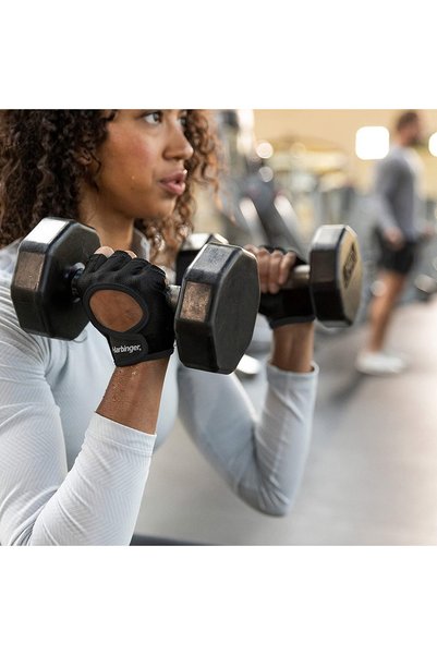 HARBINGER Wmns Power Gloves - M Kadın Fitness Eldiveni Black
