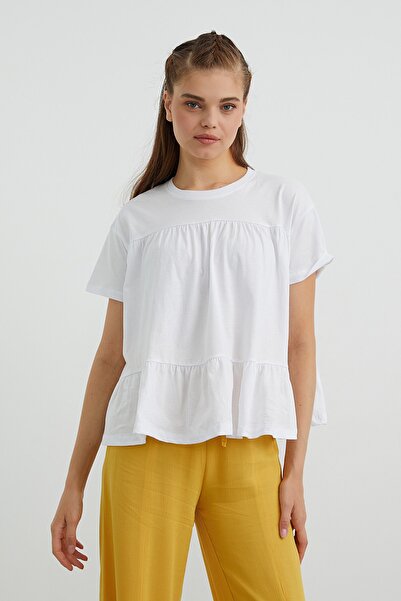 PAULMARK Flounce T-shirt