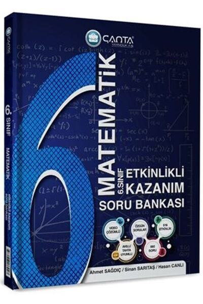 Çanta Yayınları 6. Sınıf Matematik Soru Bankası Etkinlikli Kazanım Çanta Yayın