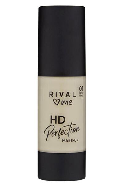 Rival Loves Me Foundation Hd Perfection No:01 Light Ivory 30 ml