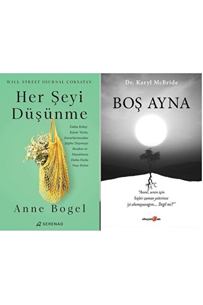 Serenad Her Şeyi Düşünme + Boş Ayna 2 Kitap Set