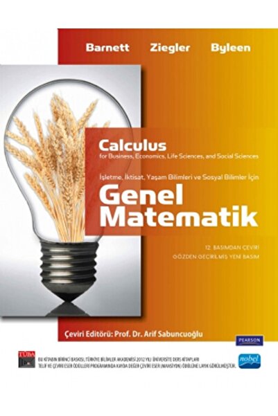 Nobel Akademik Yayıncılık Genel Matematik / Karl E. Byleen / / 9786051331683