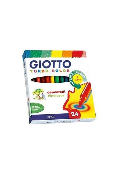 Giotto Turbo Color Felted Pen 24 Pieces Box417000