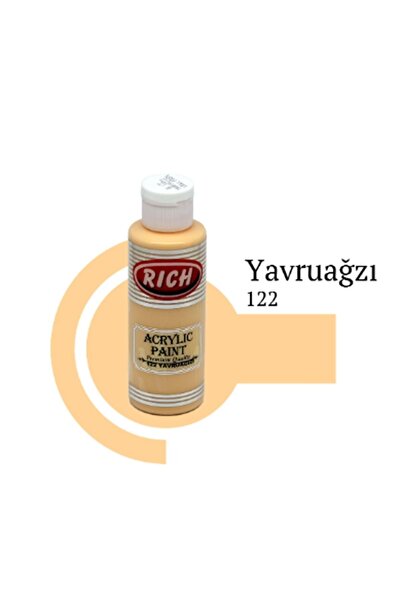 Rich Akrilik Boya 130 cc. 122 Yavruağzı