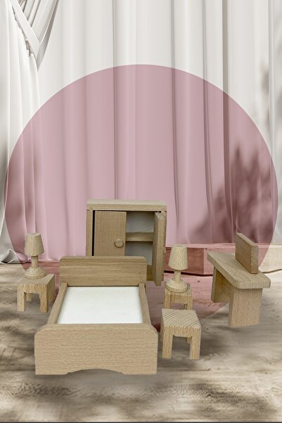 Taze Dükkan Ahşap Oyuncak Yatak Odası