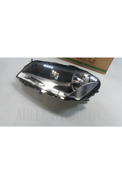DEPO AUTO LAMPS Volkswagen Passat B7 2010-2015 Uyumlu  Ön Far Düz Tip Sol Depo