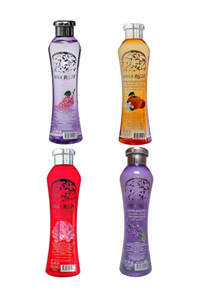 MonaRoza Efsane Kolonyalar Seti 4'li Set 3 (350 Ml -4 Adet)