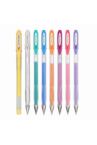 UNİ-BALL Uniball Signo Angelic Colour 0.7 Jel Kalem 8 Renk Set