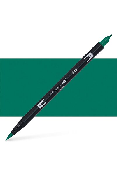 Tombow : Ab-t Dual Brush Pen Graphic Pen : Sea Green 346