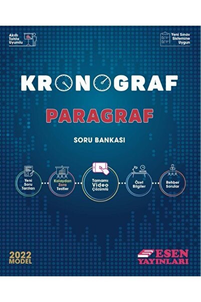 Genel Markalar Kronograf Paragraf Soru Bankası / Kolektif / Esen Yayınları / ...