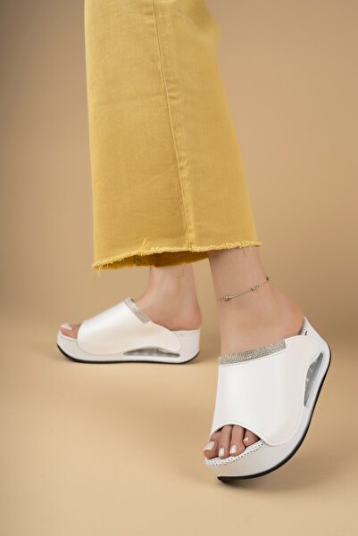 Khayt Γυναικείες παντόφλες Linda Anatomical Orthopedic Air Comfortable Sole Medical Sabo Daily