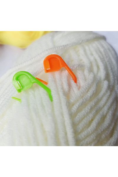 hodbehod 200 τμχ Bowknot Fixer Rope Holder Πλαστική βελόνα κουμπωτή Πλαστικό σετ με κορμάκια πλεξίματος