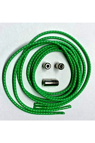 POLLY FOOTCARE GÜLEN AYAKLAR Metal Vidalı Kilitli Yuvarlak Elastik Ayakkabı Bağcığı