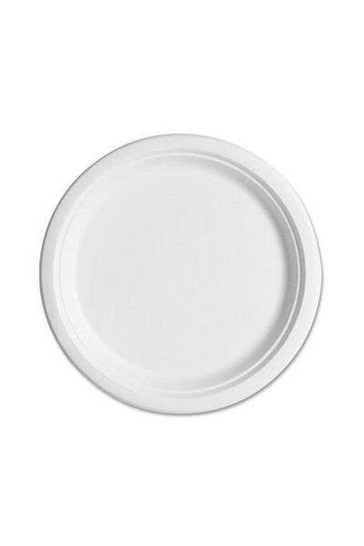 Mini Parti Mini Party Store White Cardboard Plate 8 Pieces