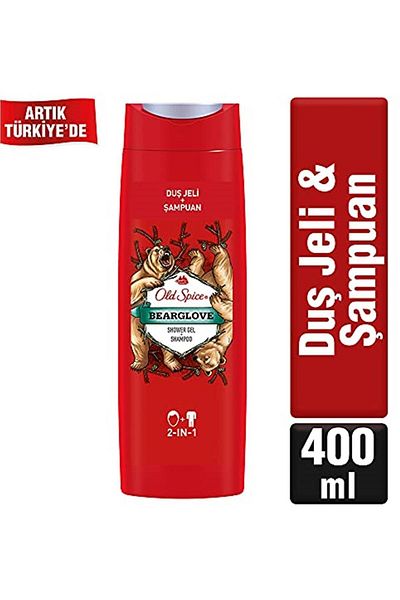 Old Spice Bearglove Shower Gel and Shampoo for Men 400 ml
