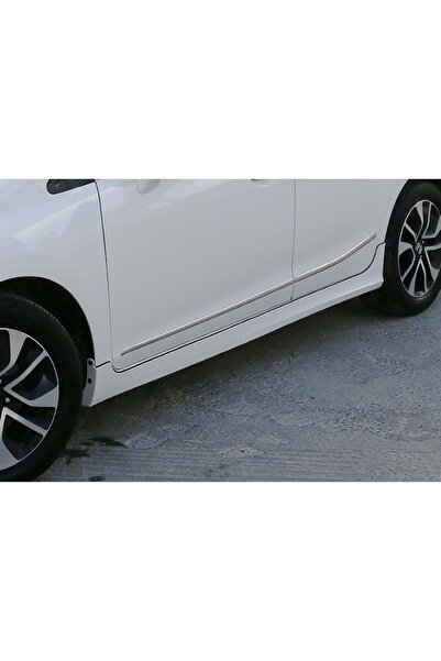 HasAkman Honda Civic Fb7 Modulo Yan Marşpiyel Seti Mat Siyah Plastik 2012 2013 2014 2015