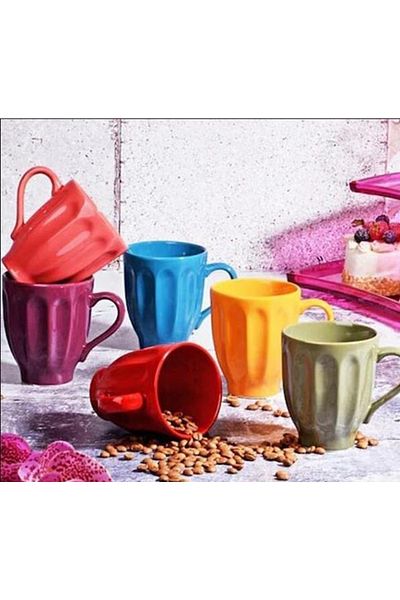 Kosova 10 cm Almond Red Mug - 1 Piece