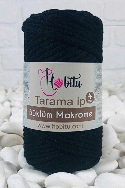 Hobitu Yarns Ață de macrame Taranan 4mm Ață de macrame din bumbac tricotabil ...