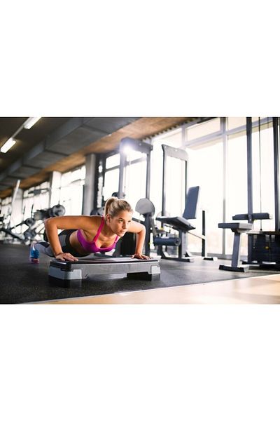 CKSpor 2-Stage Adjustable Fitness Step Board Exercise Tool