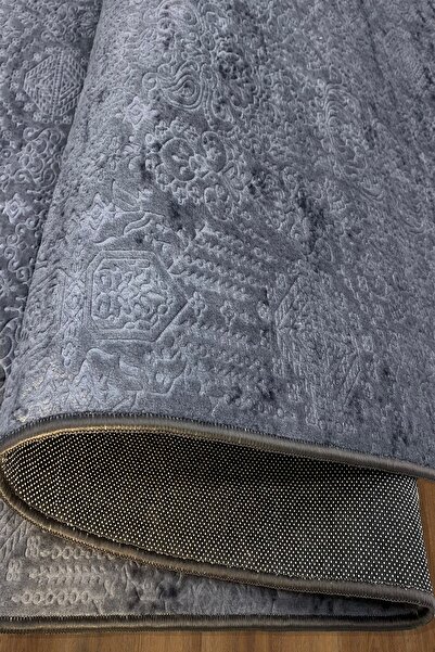 Dokumacıoğlu Nova Antrasit Leke Tutmaz Yıkanabilir Kaymaz Yolluk Salon Oda Ko...