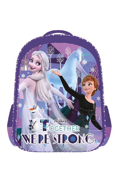 Frozen Girl's 2 Compartment Salto Together We Are Primary School Bag 41095