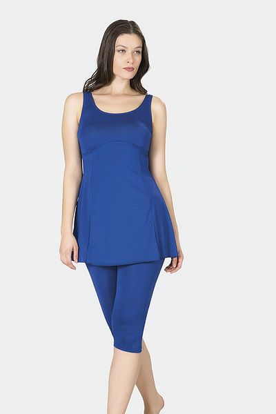 SEBOTEKS Sleeveless Tights Dress Swimsuit 9005
