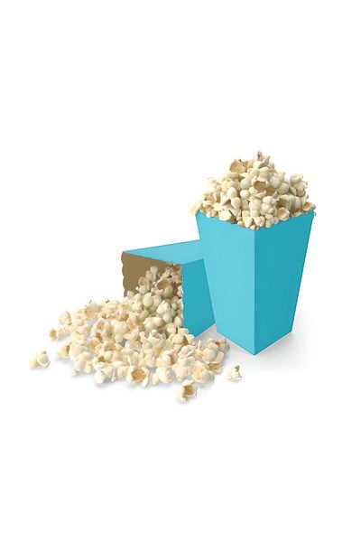 Mini Parti Mini Party Store Corn Box Macaron Blue 8-Piece