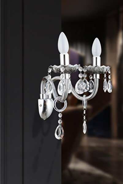 İstanbul Avize ألميرا شمعدان حجري مدخن مكون من قطعتين