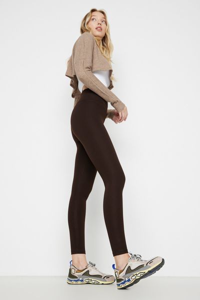 bonbonetti Leggings - Silver-colored - Trendyol