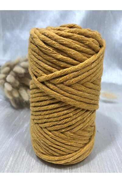 SS Aksesuar Hardal Taranabilir Makrome Ipi 3,5 Mm