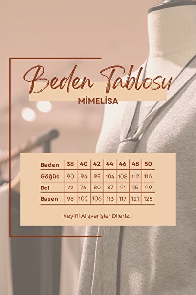 MimelisaGiyim Laser Detailed Double Hijab Tunic Set