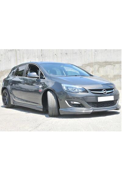 HasAkman Opel Astra J Hb Sport Marşpiyel Seti Mat Siyah Plastik 2009 2010 2011 2012 2013 2014 Uyumlu