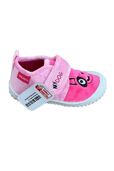 GEZER Unisex Kids Pink Home Nursery School Orthopedic Insole Slippers