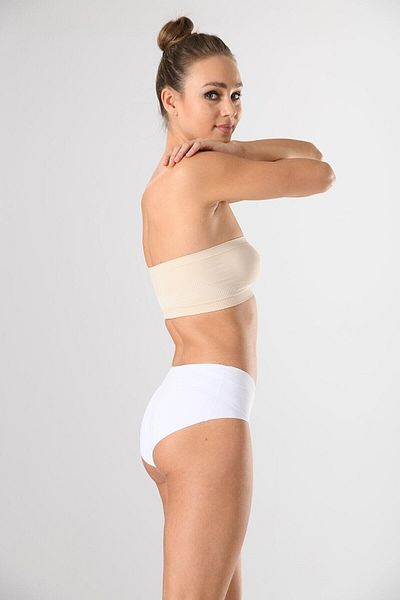 Miss Fit Chiloți tricotați din silicon fără marcaj tăiați cu laser pentru femei