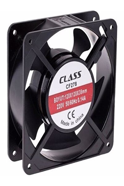 Class 120x120x38mm Ac 220volt Fan - 1adet