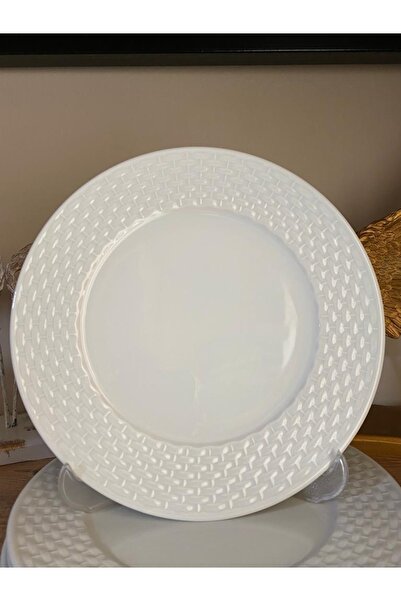 ZAGİ 6'lı Porselen Pasta Tabağı 20.5 Cm
