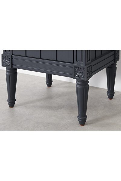 Romano Dizayn Vintage Komodin Rmn 5302, Mavi