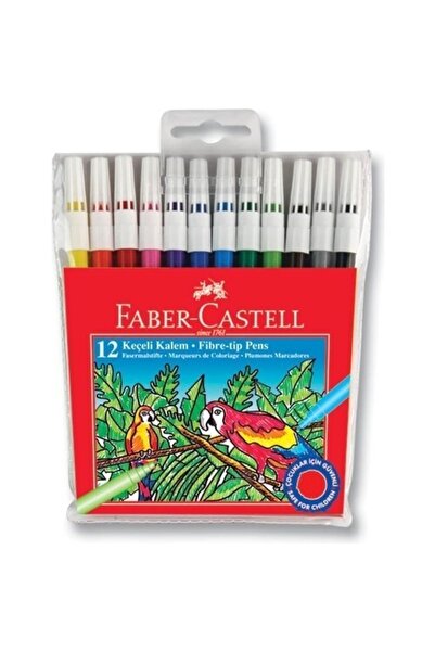 Faber Castell Washable Felt Tip Pen 12pcs
