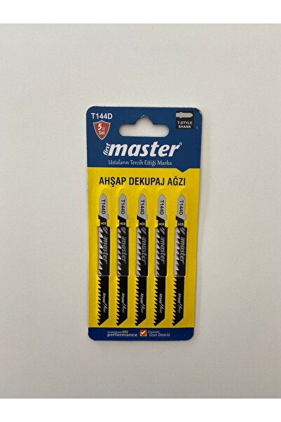 Master Dekupaj Ağzı Ahşap T144d (5adet)