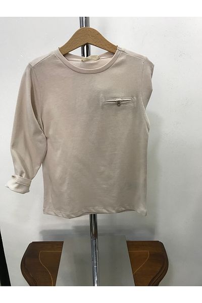 Çikoby Boy's Pocket Stitched T-Shirt