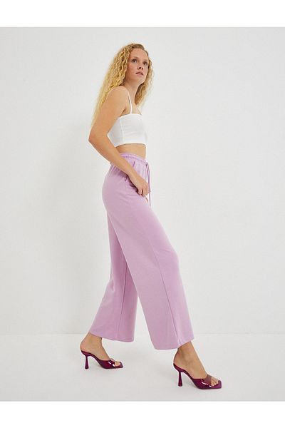 Koton Relaxed Cut Trousers Modal Blend