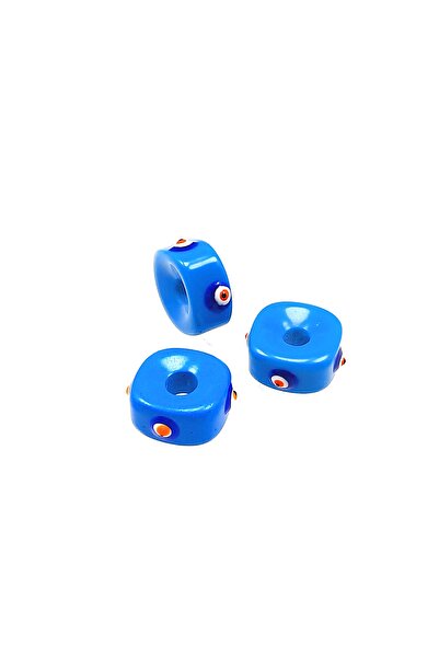 Nev Tasarım Mărgele brodate cu ochiul rău model pătrat 3 buc